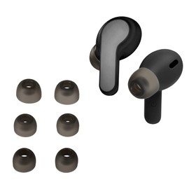 kwmobile 6X Polster kompatibel mit JBL Wave 200 TWS/Wave Beam - 3 Größen - Silikon Ohrstöpsel In-Ear Kopfhörer