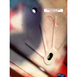 TCE 4 Jeep TJ Body Floor Drain Plugs Fits 1997 - 2006 Jeep Wrangler TJ (Set of Four)