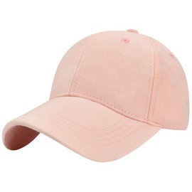 Tuopuda Baseball Cap Men Women Sports Cap 6-Panel Unisex Baseball Cap Outdoor Retro Hat Pure Colour Baseboard Baseball Cap Adjustable Plain Baseball Cap Baseball Cap Summer Trucker Hat, Light-pink