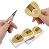 200 PCS Nail Forms for Builder Gel, AHIER Self-adhesive Nail