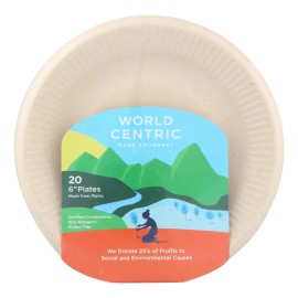 UD_World Centric Ripple Edge Plate - Case Of 12 - 20 Count