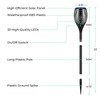 TomCare Solar Lights Outdoor Flickering Flame Solar Torch Lights Waterproof