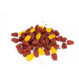 Espicy Spicy Chili Covered Mango Gummy Bears 7oz - Spicy Candy - Mexican Candy