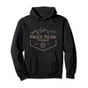 Pikes Peak 14,115 Ft. Colorado Mountains Pullover Hoodie
