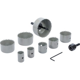 Kraftmann 50315 19 – 64 mm cm Diameter Hole Saw Set 11-Piece