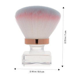 Healeved Elegant Women's Makeup Brush Set Powder Makeup Brush Small Size Soft Bristles for Travel