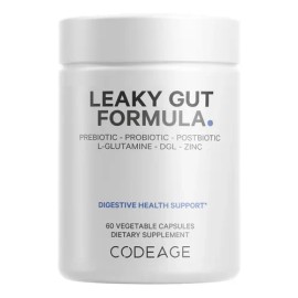 Codeage Leaky Gut Supplement Con L-glutamina                                                                                                          