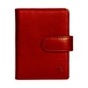 STARHIDE Soft Genuine Leather Compact Credit Debit Card Holder Case