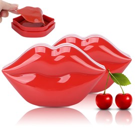 2 Boxes Lip Mask, 40 Pieces Lip Mask, Lip Pads, Nourishing Moisturising Lip Patches, No Paraben Lip Pads for Anti-Wrinkle Anti-Ageing Suitable for Dry and Cracked Lips