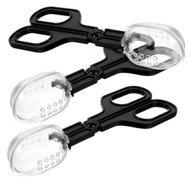 SUPVOX 3pcs Small Pet Waste Scoop Plastic Catcher for Hamster Poop Scoop Guinea Pig Accessories