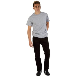 [CCS] Standard Plus Straight Chino Pants - Black - 34-28