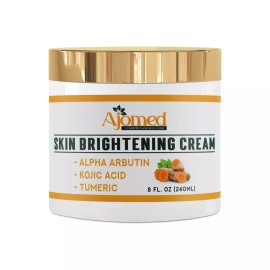 AJOMED COSMETICS Turmeric & Kojic Acid Skin Brightening Body Cream moisturizer Lotion