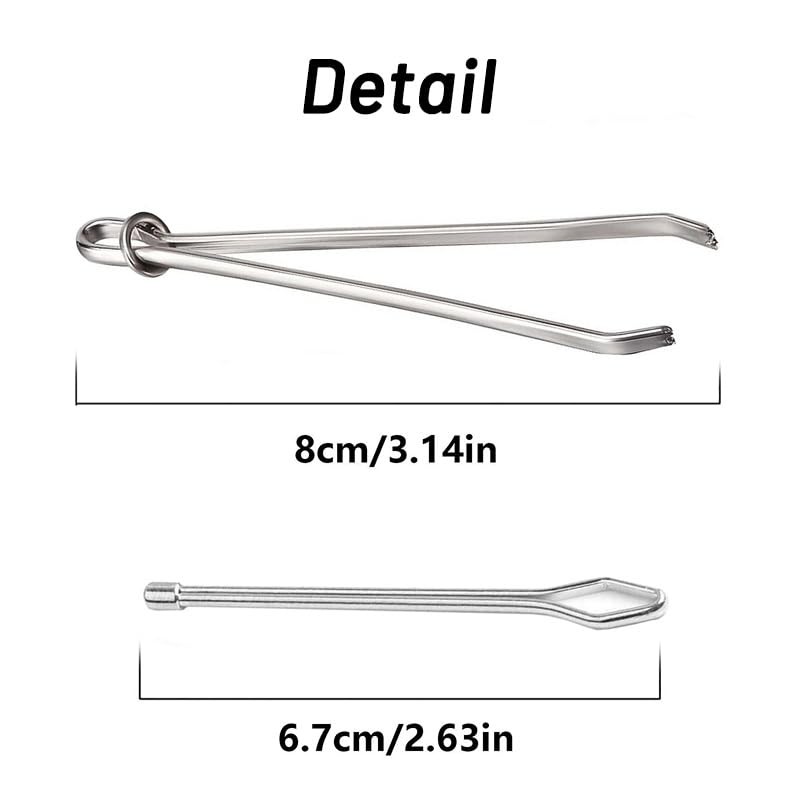 10 Pcs DIY Rope Threader Clip Drawstring Threader Tool -