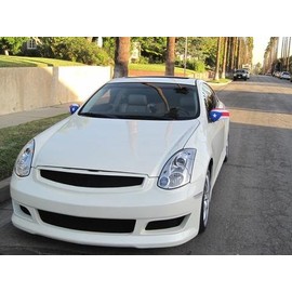 JAVI Sports Puerto Rico Flag Side View Mirror Covers (Set of 2) Fits Most Cars & Small SUV's Rican Cover