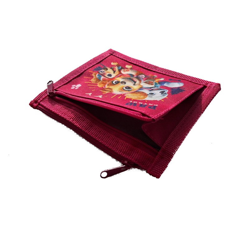 Neck Pouch Children's Purse Girls Boys Purse with Viewing Compartment,