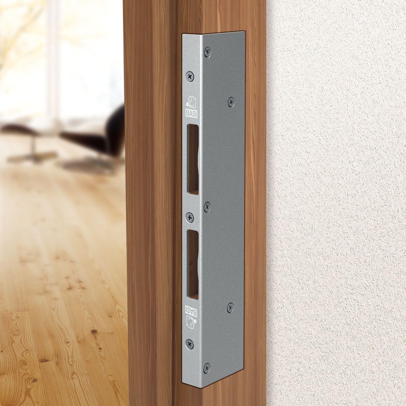 BASI Repair Angle Strike Plate for Interior Doors Room Doors
