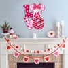 Valentine's Day Love Hanging Door Sign, Mouse Love Letter Wooden