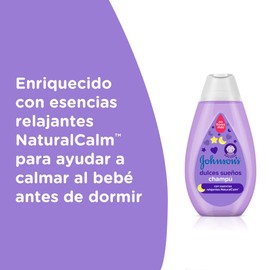 Johnson's Baby Shampoo sweet dreams, with relaxing essences NaturalCalm, lavender and manzanill, 500 ml