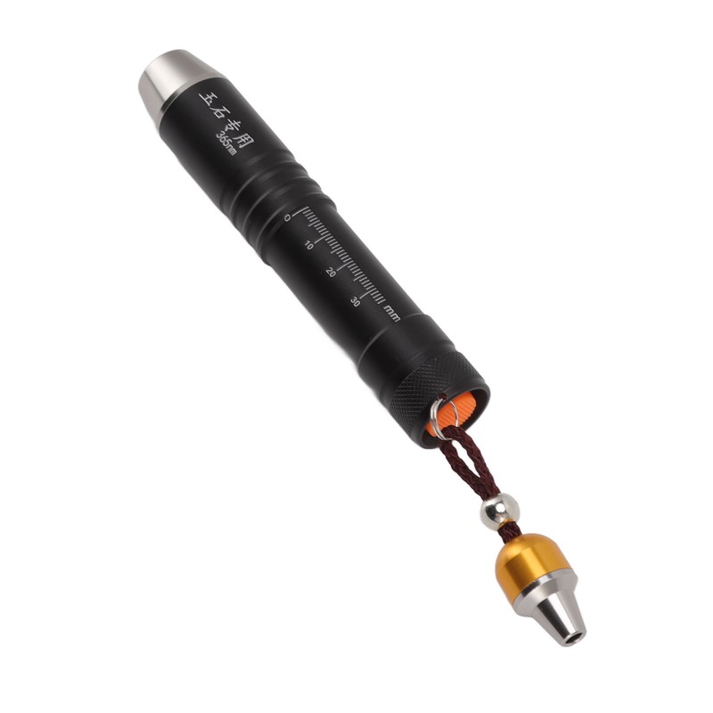 Identification Flashlight Small Diameter Triple Light Source Prevent Counterfeit Jade