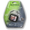 Insignia - 1.8" LCD Digital Photo Key Chain Black -