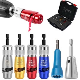 Blendixy - Wirnigpro™ Wire Stripping Tool & Wire Twisting Connector, Wiring Pro Wire Stripper, Electrician Drill Wire Stripper and Twister, Electrical Wire Twister Tool for Drill Set