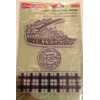 Toy Train Cling Unmounted Rubber Stamp Set (CRS6005)