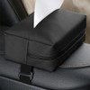 Car Tissue Holder,Leather Car Tissue Face Mask Box with Adjustabe