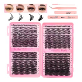 804 Kit Extension De Pestañas Maquillaje Completo Diy 9-18mm