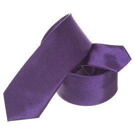 WedDecor Solid Color Formal Neckties, Men Ties for Funeral Wear Plain Satin Slim Ties for Wedding, Business, Events, Office Casual & Formal Wear Accessories, 56 Inches