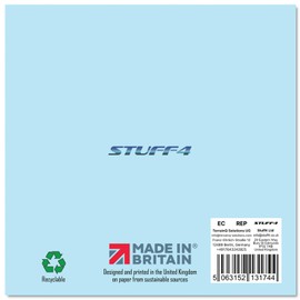 Stuff4 8th Birthday Card for Boy - Blue Glitter Balloons - Happy Birthday Cards for 8 Year Old Boy Son Brother Grandson Cousin 145mm Eighth Birthday Greeting Cards