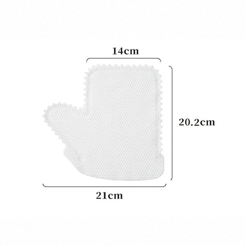 Tiardey 20 Pcs Dusting Gloves Non-Woven Dust Removal Gloves Cleaning