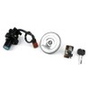 Motorcycle Ignition Switch Lock Set w/Keys Gas Cap & Seat