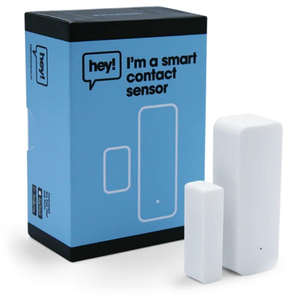 hey! Smart Contact Window & Door Sensor - Alexa/Google Compatible