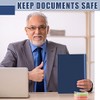 Teling 24 Piezas Cubiertas de Informes Frontales Transparentes con 3