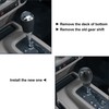 X AUTOHAUX Car Manual Gear Stick Shift Knob 6 Gear