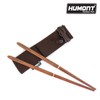 Foldable rosewood chopstick set / 접이식 홍목 젓가락 세트