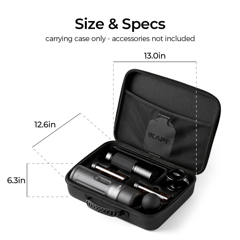 IKAPE Portable Espresso Maker Carrying Bag And Stand Holder Set,