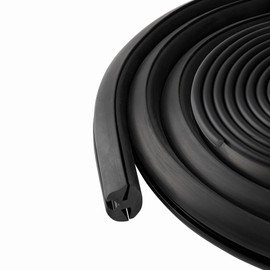 Window Rubber Seal 13/64" X 3/32" Locking Gasket for Windshield and Windows Cars, Boats and Heavy Equipment (3 Feet)