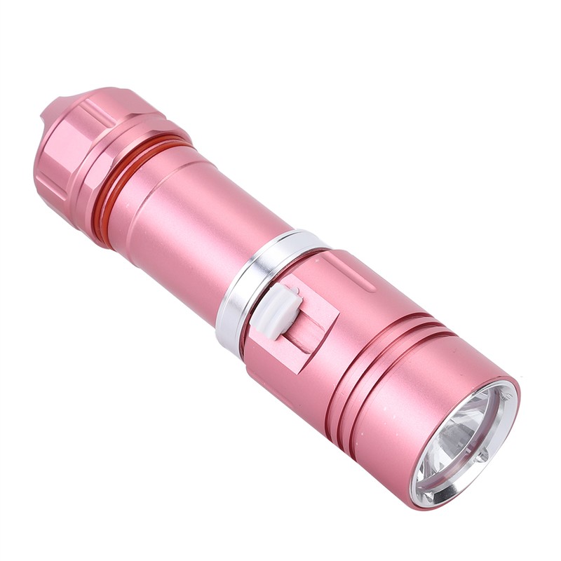 L2 LED Flashlight Torch 100M Diving Waterproof for Camping Stepless