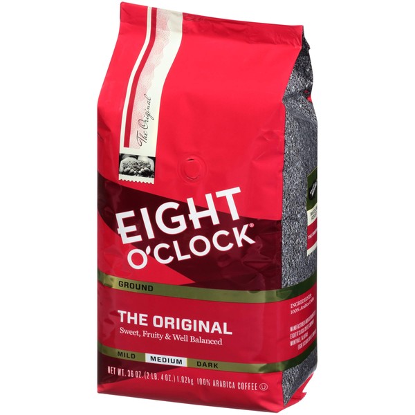 Eight O'Clock Ground Coffee, The Original, 36 Ounce