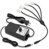 Wathai 2 Pin PC Fan Controller with Splitter 36W 12V