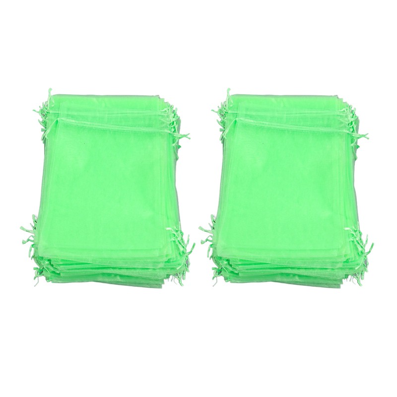 100PCS Fruit Protection Netting Bag Reusable Garden Mesh Barrier Bag