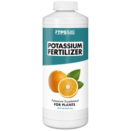 Potassium Fertilizer for Plants, Boosts Growth, Budding and Flowering, Liquid Plant Food 32 oz (1 Quart)