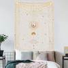 Yugarlibi Moon Phases Tapestry, Mysterious Constellation, Starry Sky Tarot Cards,