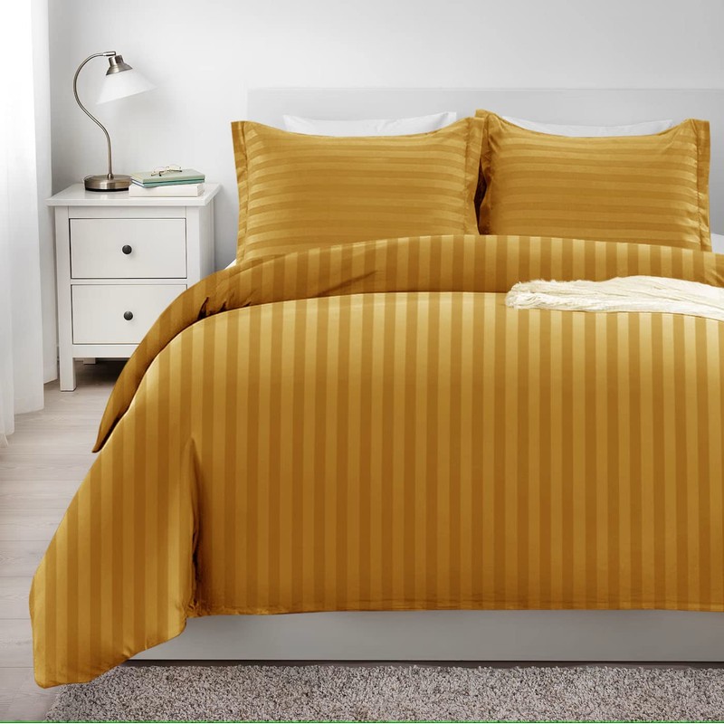 Imperial Rooms Duvet Cover Sets – Stripes Satin Quilt Cover