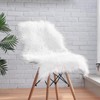 Trintion Faux Fur Rug Fluffy Imitation Sheepskin Carpet 40 x