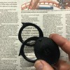 Electro-Optix 3x/6x Double Lens Folding Pocket Magnifier Loupe with Built