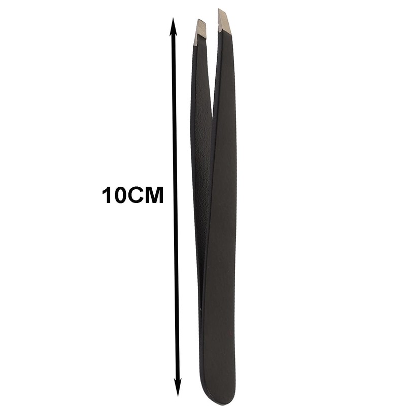 Alis Black Square Tip Tweezer | Great Precision for Hair