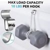 HUXOR 20 Pack Vinyl Siding Hooks for Solar Outdoor Lights,