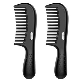 Schuppenkamm 2 PCS Dandruff Comb Kopfhaut Kamm Massage Haarkamm Leicht zu Reinigen Zur Reinigung der Haare und Beruhigung der Kopfhaut Kopfhautpflegekamm für Männer und Frauen (Schwarz)